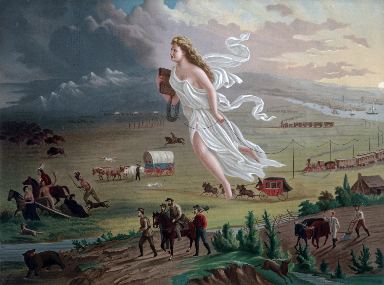 John Gast's painting of american progress