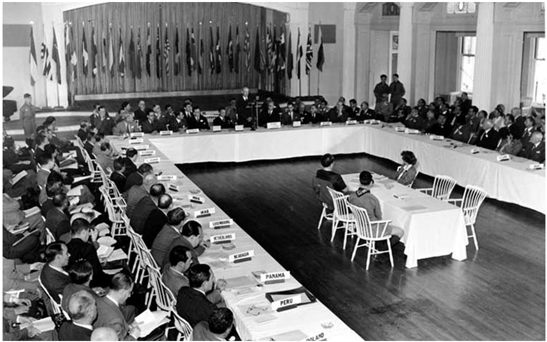 delegates gathered in bretton woods in 1944