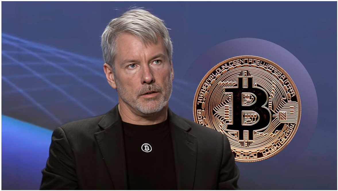 michael saylor giving a speech on bitcoin